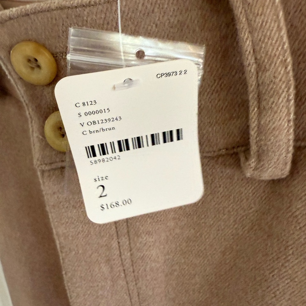 Free People Straight Leg Pants in Brown
